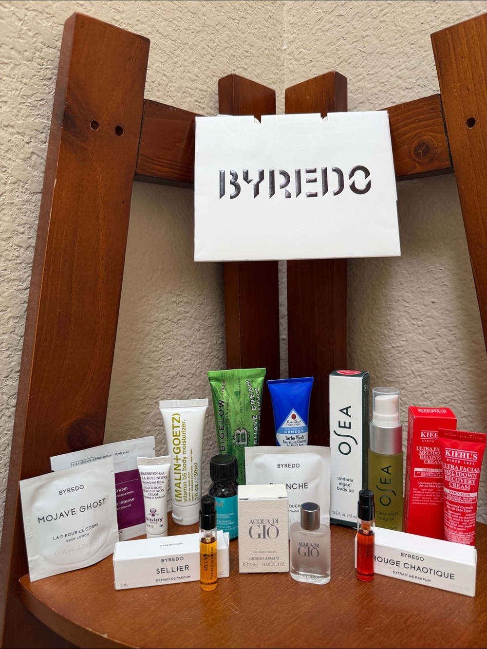 New.. BYREDO  Etc., Sample Variety ..